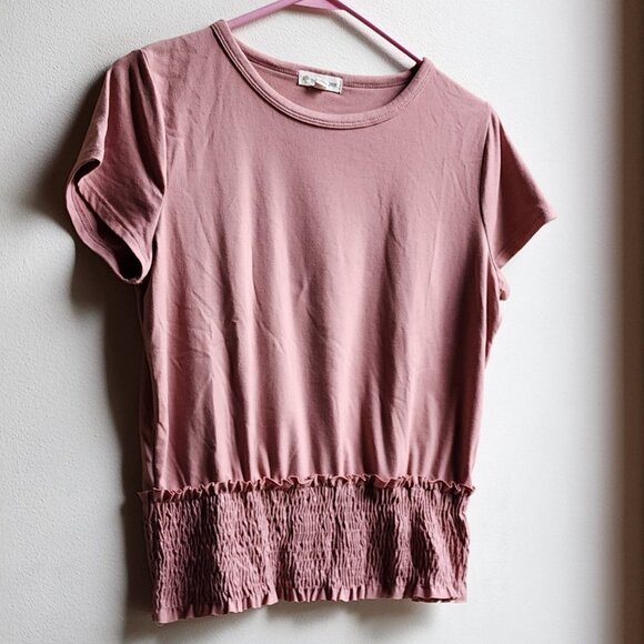 Tucker + Tate Mauve Scoop Neck Short Sleeve Jersey Size XL - Picture 3 of 14